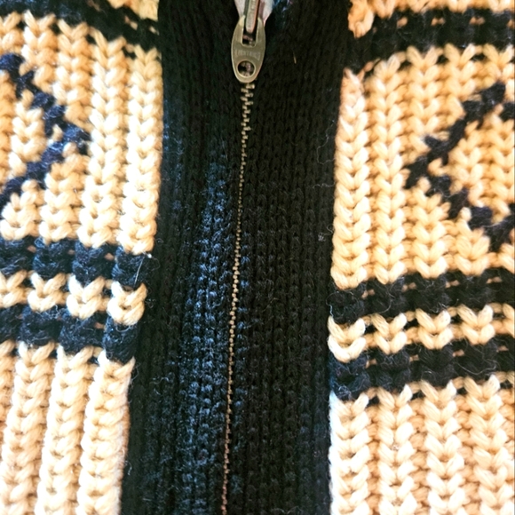 Caldwell western vintage 1950s Angus sweater - Picture 9 of 11